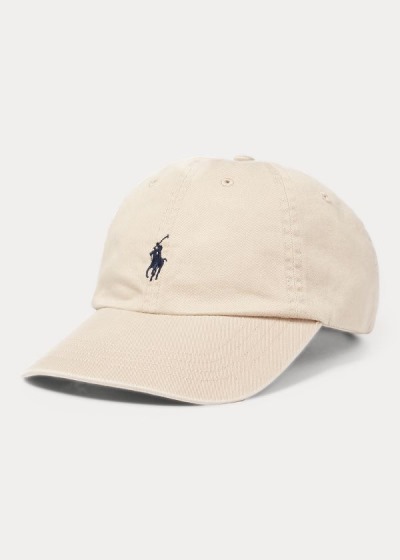 Men's Polo Ralph Lauren Cotton Chino Baseball Cap | 432768DHJ